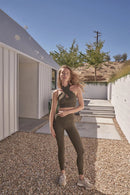 Fubeike calças esportivas sem costura 2024 oco volta sutiã de yoga para mulheres cintura alta fitness ginásio legging treino collants roupas esportivas