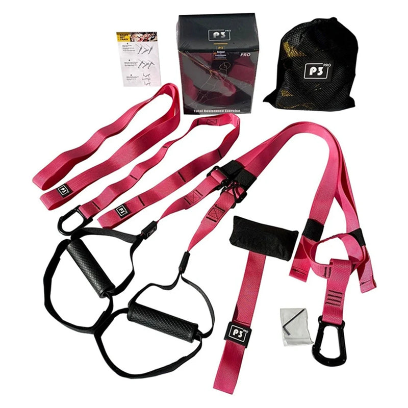 Sistema de treinamento de suspensão resistente para treinamento de peso Cardio Cross-Training e treinamento de resistência Treinamento de resistência em casa