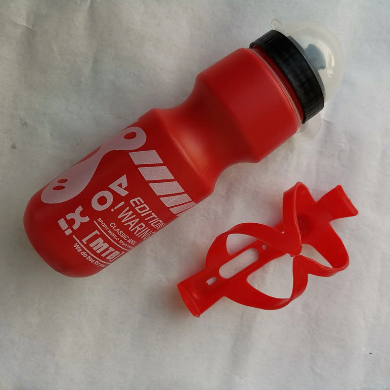Garrafa de água portátil Mountain Bicycle, equipamento de ciclismo, ao ar livre, esporte, camping, jarro de bebida, copo livre, 750ml