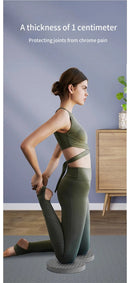Espuma grossa Yoga Knee Pads, Exercício Almofada, Joelhos, Cotovelo, Pulso, Mãos, Cabeça, Pilates, Almofada de Ajoelhamento, 2 Pack