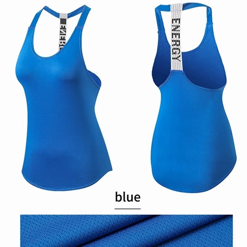 Mulheres ginásio topos preto sem mangas yoga topo feminino camisa de fitness ginásio colete correndo treino esportes topos carta sem costas camisa