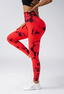 Mulheres High-end Yoga Calças Leggings Fitness Calças Esportivas de Alta elasticidade Push UP Tights Running Leggings Respirável Ginásio Leggings