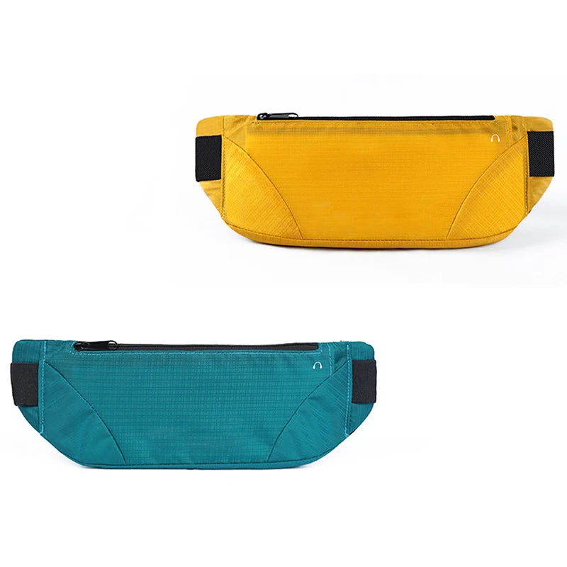 Saco de cintura colorido à prova dwaterproof água saco de cintura correndo jogging cinto bolsa zip fanny pacote esporte corredor crossbody sacos homens e mulheres