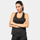 Mulheres ginásio topos preto sem mangas yoga topo feminino camisa de fitness ginásio colete correndo treino esportes topos carta sem costas camisa