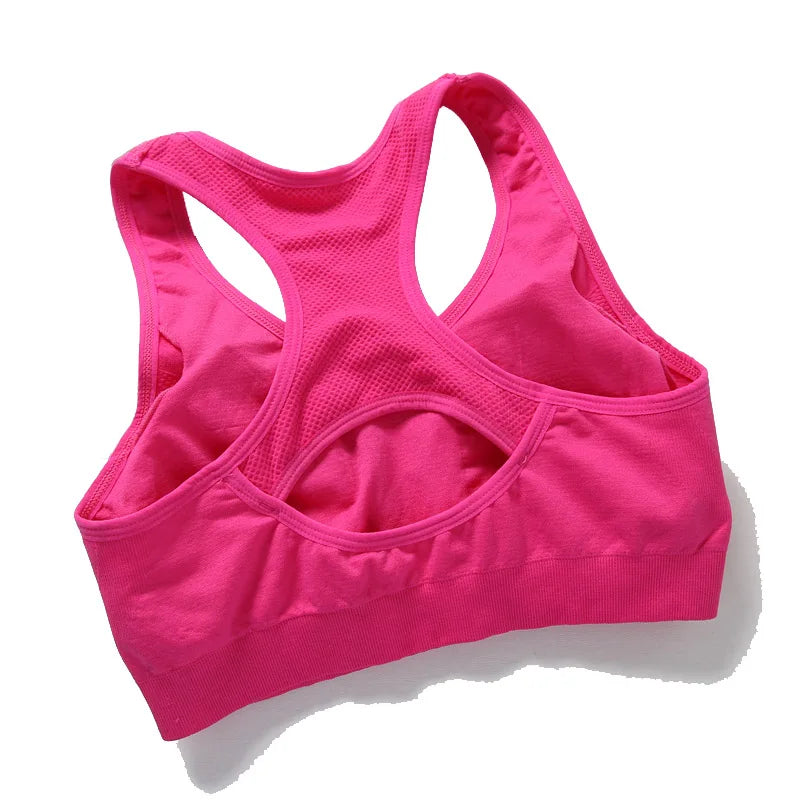 Sutiã esportivo feminino superior push up sutiã de fitness underwear esporte topos respirável correndo colete ginásio sutiã ativo