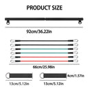 Kit de pilates com faixas de resistência, pilates de ioga multifuncional, kit de resistência portátil para academia em casa, exercícios de corpo inteiro