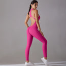 Bodysuits femininos controle de barriga levantamento de bunda esportes shapewea fitness esportes bodysuit yoga terno feminino ginásio pushup roupas de treino