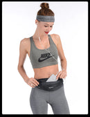 Bolsa de cintura para telefone de corrida, bolsa esportiva, equipamento multifuncional ao ar livre para homens e mulheres, mini ultrafino invisível à prova d'água