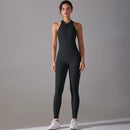 Bodysuits femininos controle de barriga levantamento de bunda esportes shapewea fitness esportes bodysuit yoga terno feminino ginásio pushup roupas de treino
