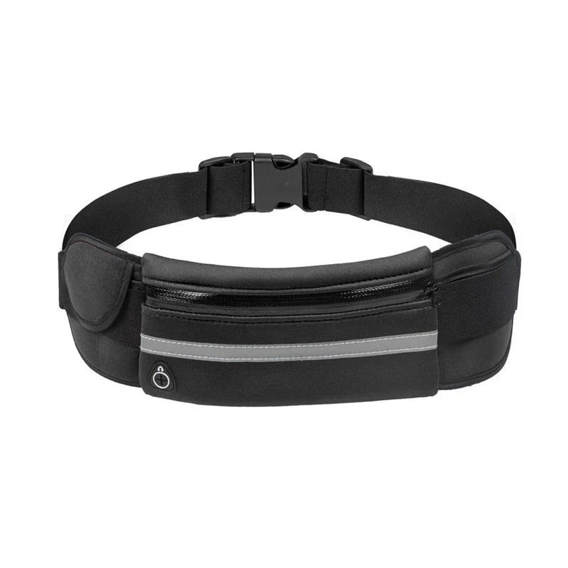 1pcs colorido impermeável neoprene fanny pacote correndo homem cintura saco