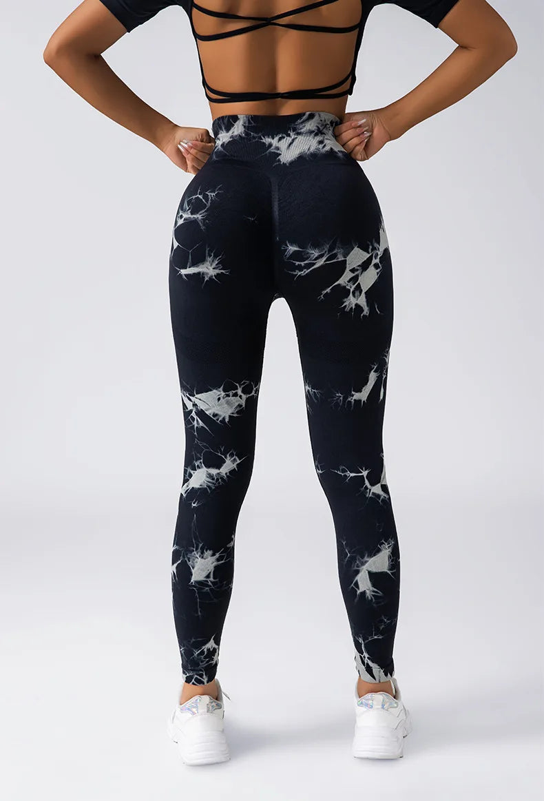 Mulheres High-end Yoga Calças Leggings Fitness Calças Esportivas de Alta elasticidade Push UP Tights Running Leggings Respirável Ginásio Leggings