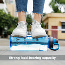 Garrafa de água esportiva de grande capacidade, 2l, 3l, com filtro, copo de água de plástico ecológico, portátil, garrafa de bebida fitness, chaleira sem bpa