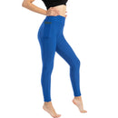 Moda feminina bolso bolha calças elásticas magro leggings ginásio correndo ciclismo calças de fitness cintura alta hip lift leggings feminino
