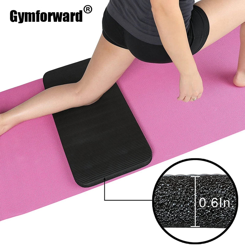 Joelheira extra grossa para ioga, 1.5cm, espuma antiderrapante, fitness, crossfit, pilates, treino, esporte, prancha, almofada, equipamento de ginástica