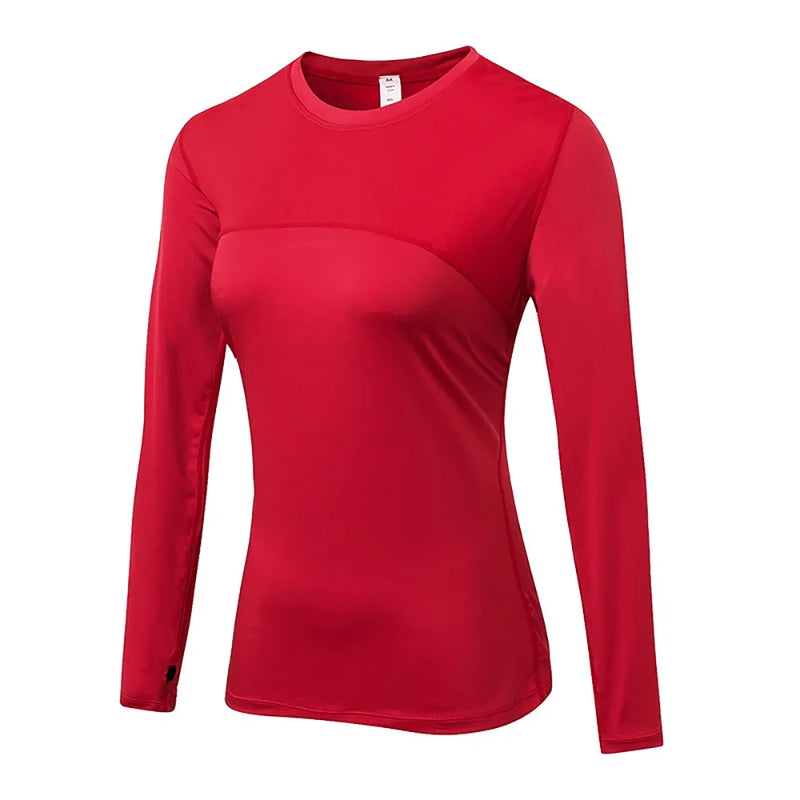 Camiseta esportiva de yoga de manga longa feminina legal seco atlético correndo caminhadas yoga topo fitness correndo camisas de treino