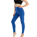 Moda feminina bolso bolha calças elásticas magro leggings ginásio correndo ciclismo calças de fitness cintura alta hip lift leggings feminino