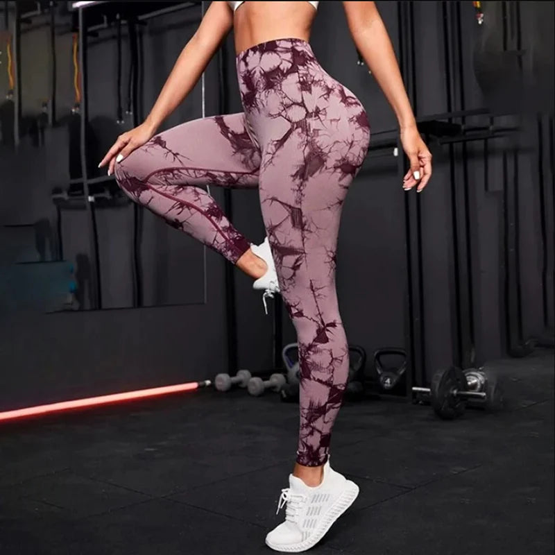 Mulheres calças de yoga esporte leggings sem costura cintura alta push up mulher collants fitness treino leggins roupas ginásio
