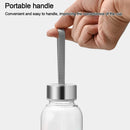 1pc transparente garrafa de água de plástico para beber portátil esporte xícara de café de chá ferramenta de cozinha crianças garrafa de água para o escritório da escola