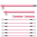Kit de pilates com faixas de resistência, pilates de ioga multifuncional, kit de resistência portátil para academia em casa, exercícios de corpo inteiro