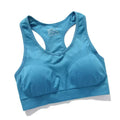 Sutiã esportivo feminino superior push up sutiã de fitness underwear esporte topos respirável correndo colete ginásio sutiã ativo
