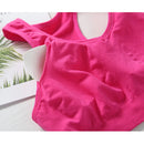 Sutiã esportivo feminino superior push up sutiã de fitness underwear esporte topos respirável correndo colete ginásio sutiã ativo