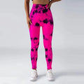 Mulheres calças de yoga esporte leggings sem costura cintura alta push up mulher collants fitness treino leggins roupas ginásio