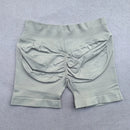 Leggings mulheres scrunch sem costura yoga leggings ginásio calças esportivas baixa faixa com nervuras alta estiramento roupa de fitness treino collants