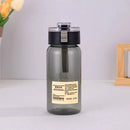 Garrafa de água transparente portátil kawaii, copo de água esportivo, copo prático de plástico, viagem ao ar livre, escritório, garrafa de água essencial]