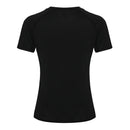 Camisa de compressão feminina manga curta atlético yoga correndo camiseta verão ginásio treino secagem rápida elástico camisetas topos baselayer