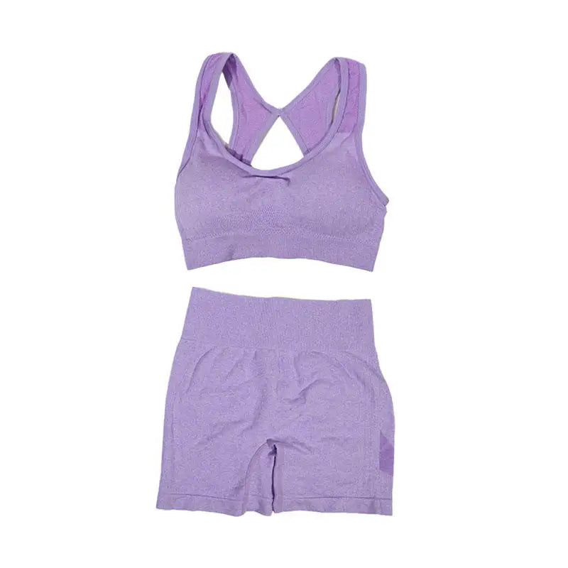 Terno de yoga yoga esportes roupa interior feminina terno de fitness colete correndo esportes yoga shorts conjunto de yoga conjunto de treino
