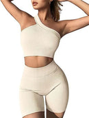 Conjunto esportivo sem costura feminino roupa de fitness costela yoga terno correndo sutiã sem almofada com treino leggings ginásio roupas esportivas