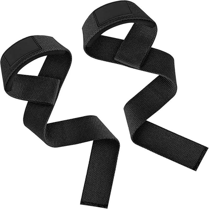 Correias de pulso de levantamento de peso treinamento de força ajustável antiderrapante ginásio fitness cinta de levantamento suporte de pulso esportes aperto banda