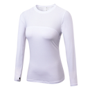 Camiseta esportiva de yoga de manga longa feminina legal seco atlético correndo caminhadas yoga topo fitness correndo camisas de treino