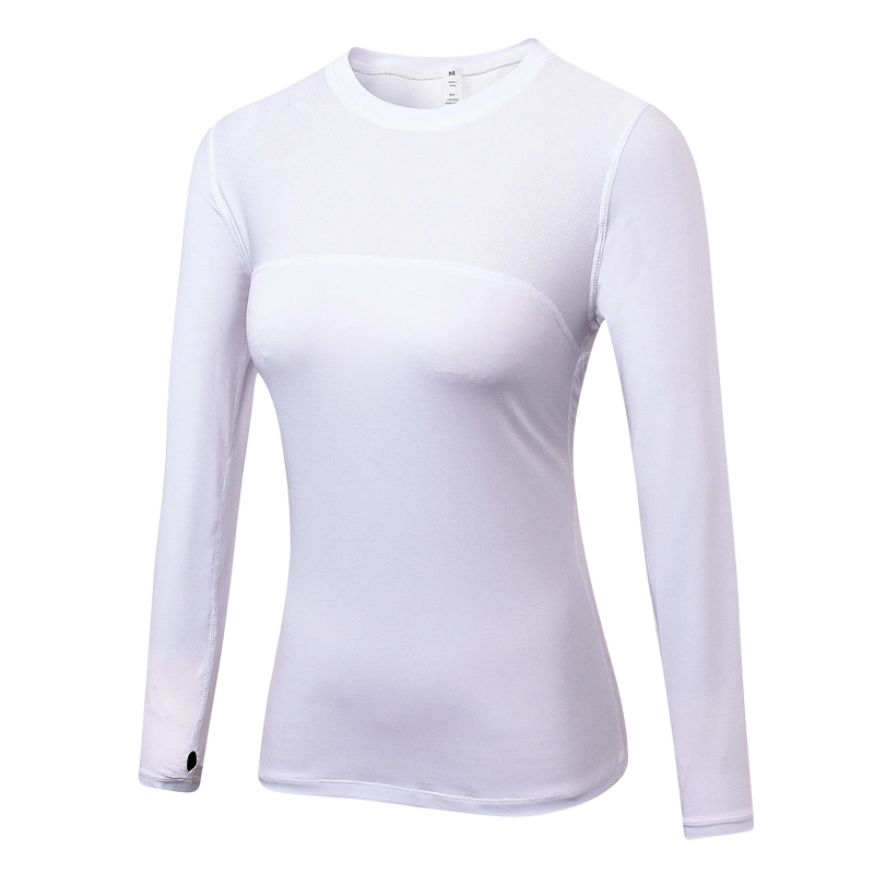 Camiseta esportiva de yoga de manga longa feminina legal seco atlético correndo caminhadas yoga topo fitness correndo camisas de treino