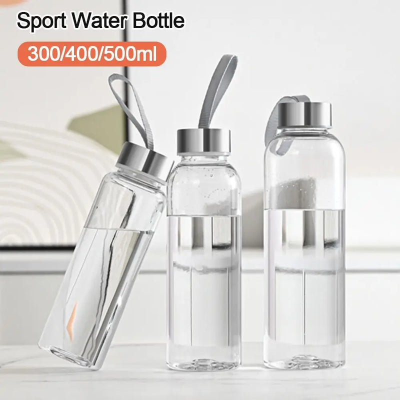 1pc transparente garrafa de água de plástico para beber portátil esporte xícara de café de chá ferramenta de cozinha crianças garrafa de água para o escritório da escola