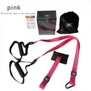 Correia de treinamento de suspensão fitness força power suspensão trainer ajustável yoga cinta montagem na parede profissional trx tensor