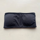 ASHLIMO Sutiã esportivo feminino bandeau sem costas, gola halter, regata de ioga, sem costura, treino, academia, tubo curto